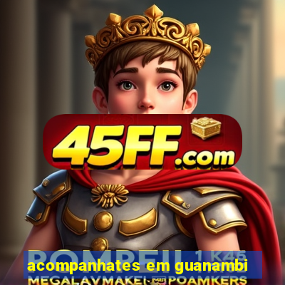 acompanhates em guanambi